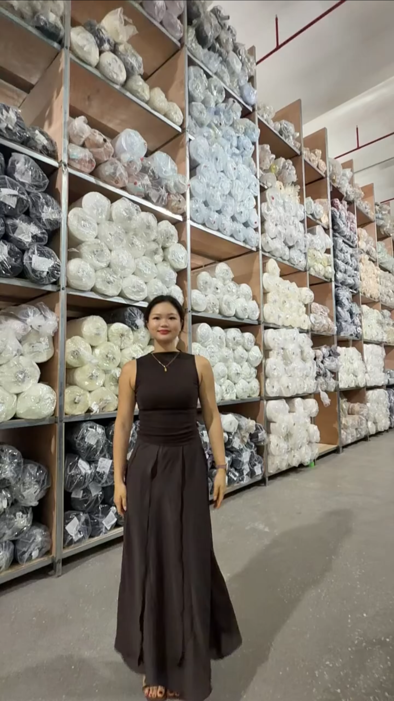 GJ material library inside the factory